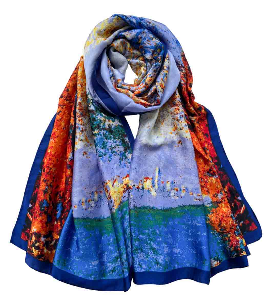 xyueanlo SR-013 Satin Royale Scarf - View 1